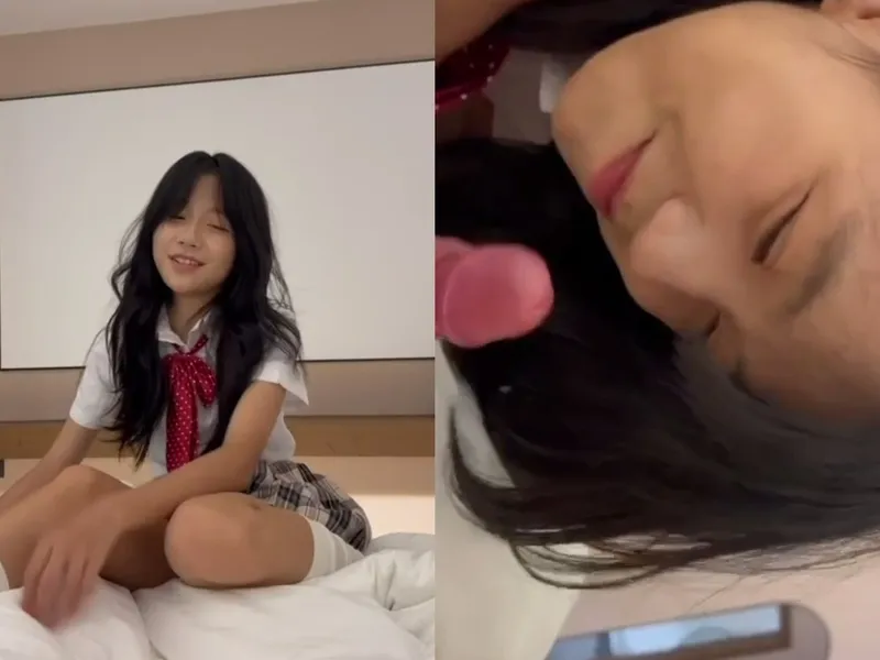 Em loli dễ thương liếm củ khoải biến em thành con em đào nứng lồn p1